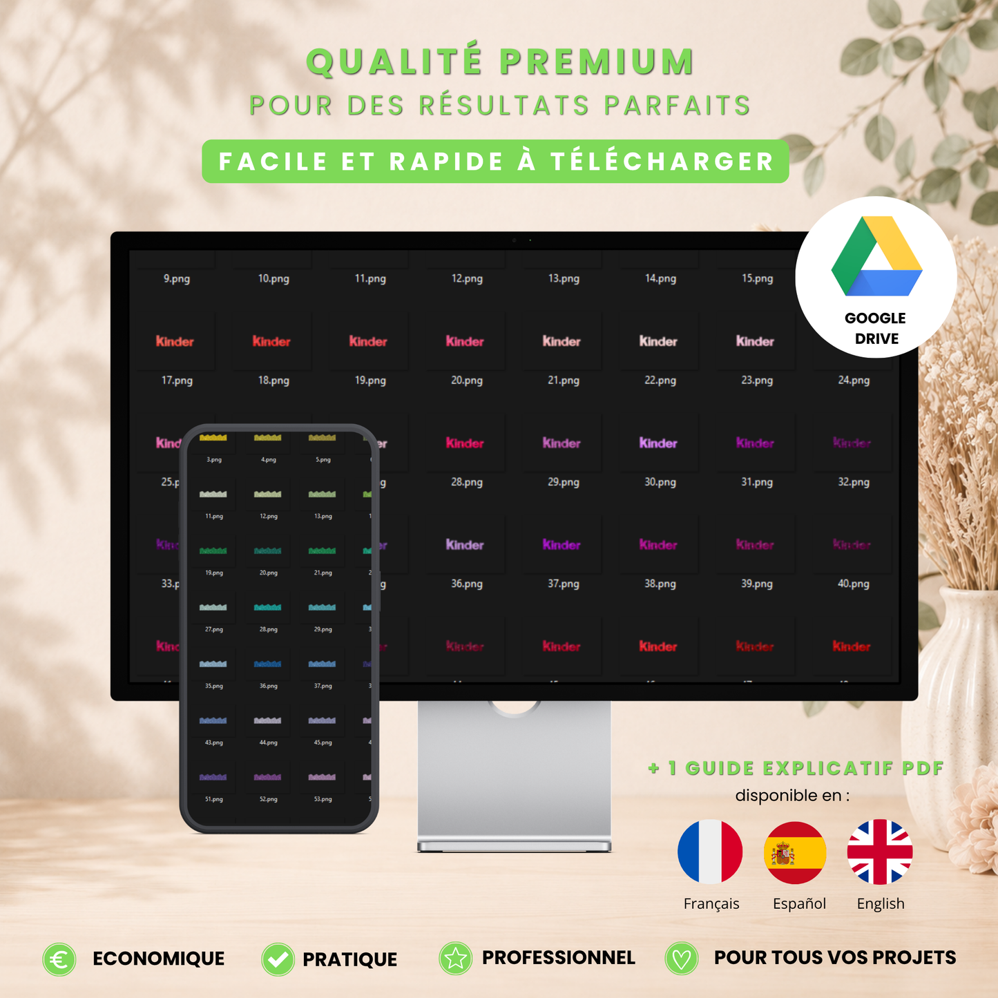 Logos Kinder Country pack 650+ | PNG Haute Qualité