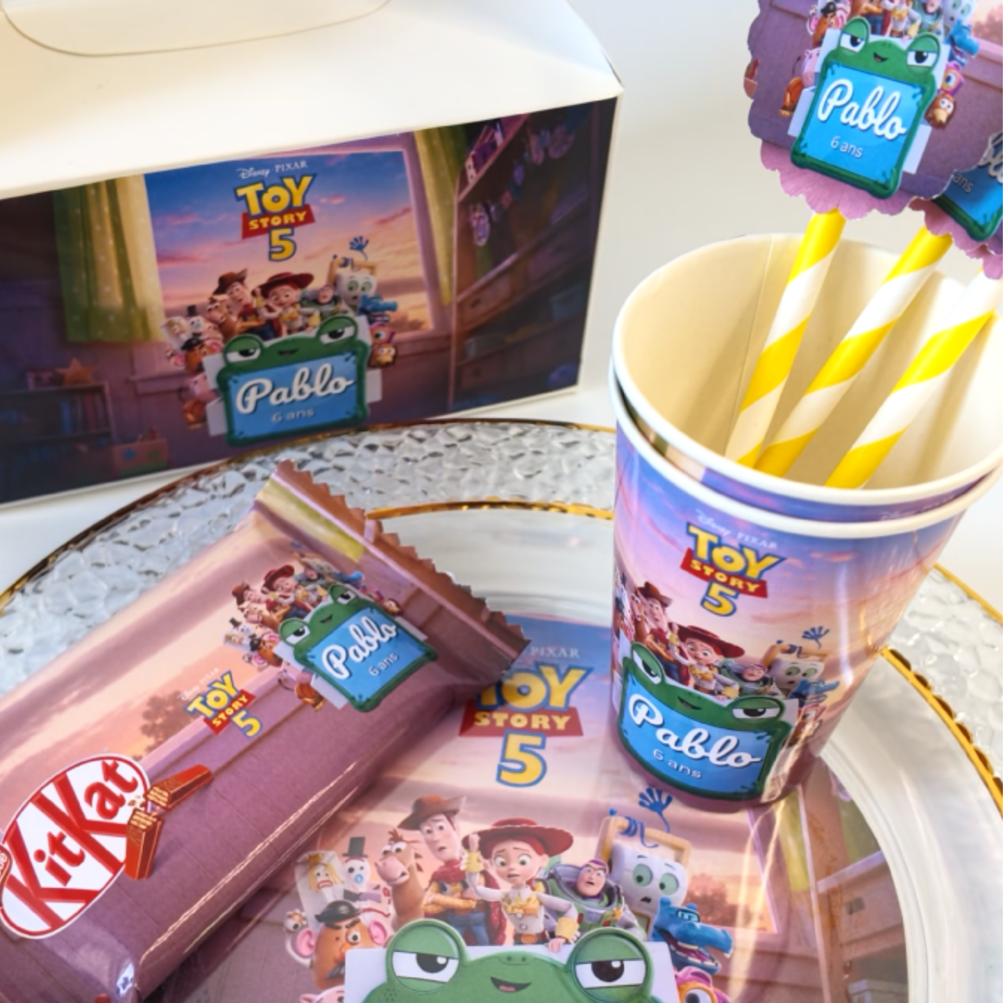 Pack Cumpleaños Toy Story 5 - 40 Plantillas Canva personalizables