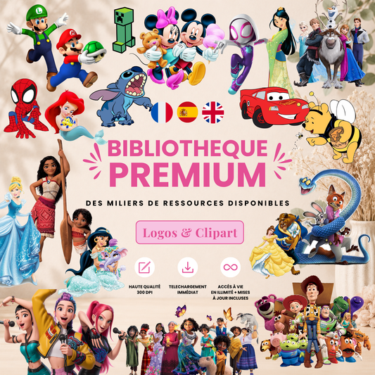 Bibliothèque Premium – Logos & Cliparts