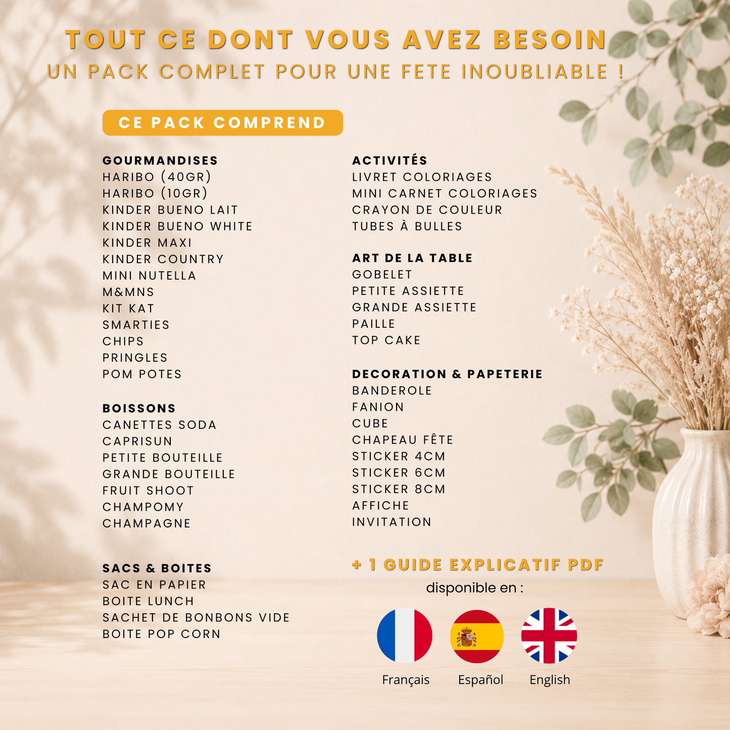 Pack Anniversaire Roi Lion – 40 Templates Canva Personnalisables
