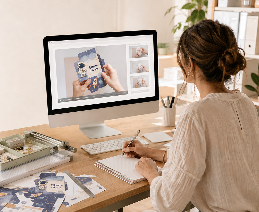 Formation Canva et papeterie personnalisée