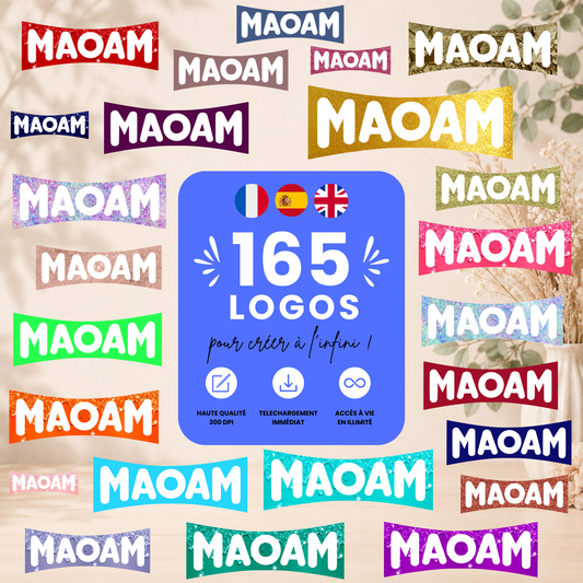 Logos Maoam pack 165+ | PNG Haute Qualité