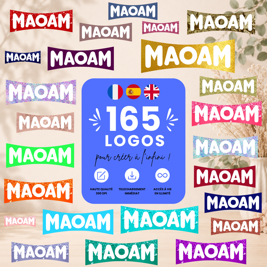 Logos Maoam pack 165+ | PNG Haute Qualité