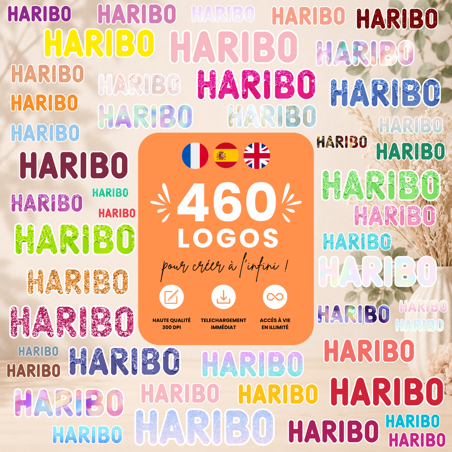 Haribo 460+ Pack Logos | High Quality PNG