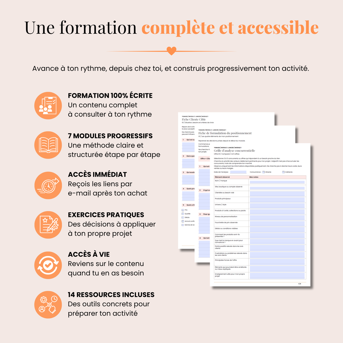 Formation Pro Niveau 2 – Lance ton activité de produits personnalisés