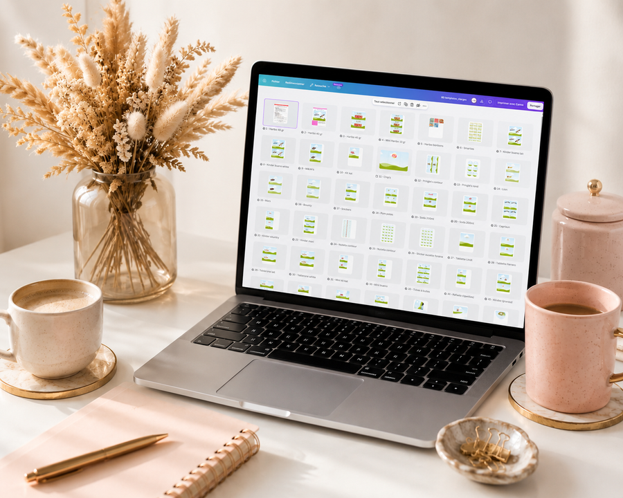 Templates vierges Canva
