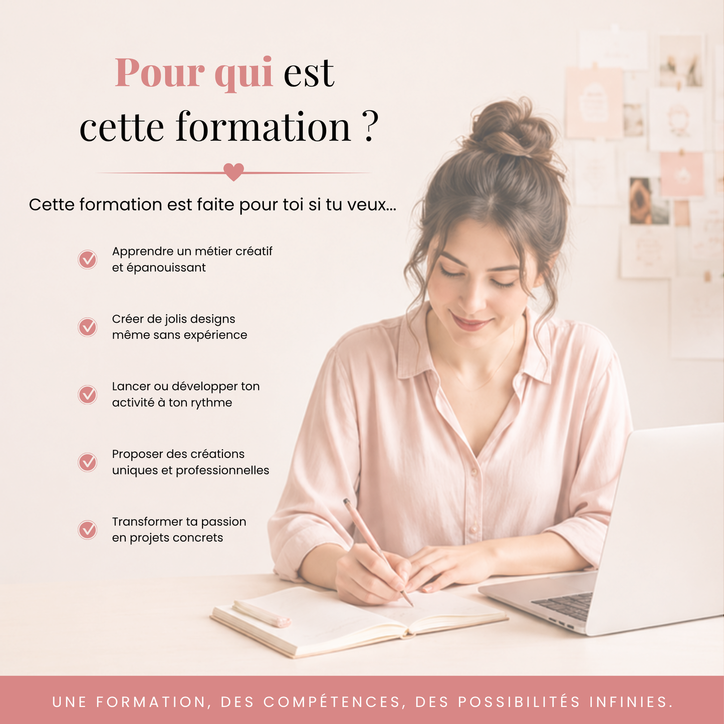 Formation Pro Niveau 1 – Devenir Créatrice dans la Papeterie Événementielle