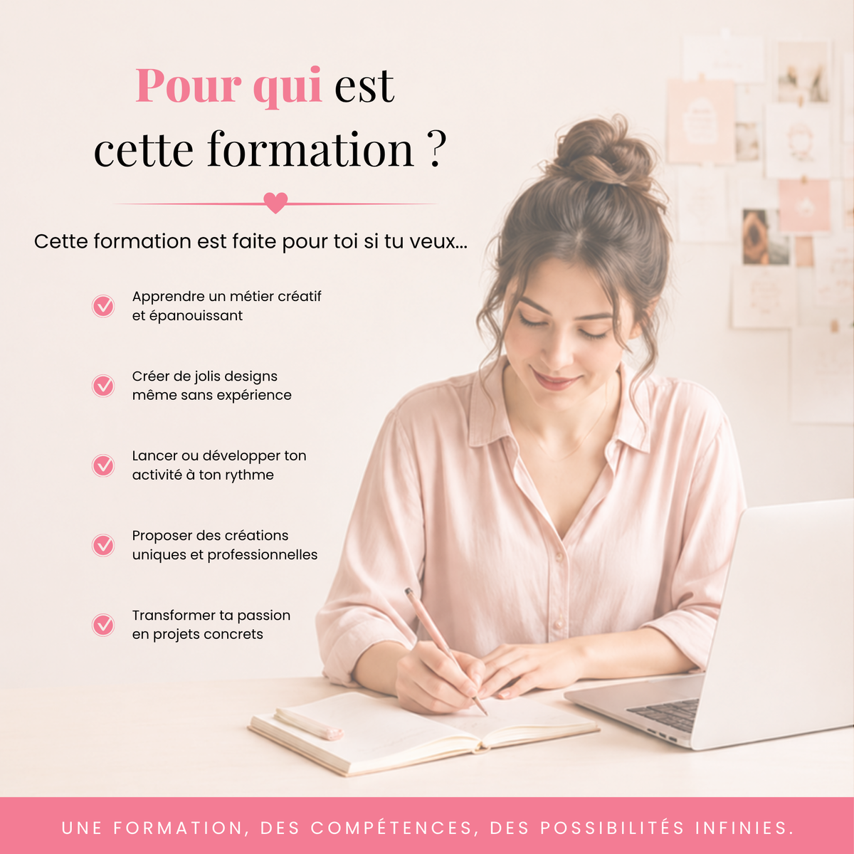 Formation Pro Niveau 1 – Devenir Créatrice dans la Papeterie Événementielle